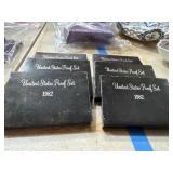 6 United States 1982 Proof Mint Sets