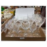 Vintage Cut Glass Stemware