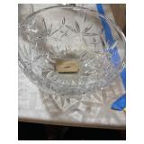 Tiffany Crystal Bowl with Star Design