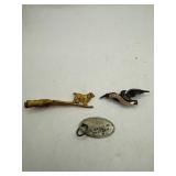 Pins and Keychain Set