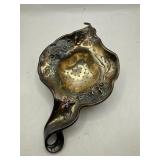Sterling Silver Floral Tea Strainer