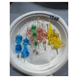 Glass Liquid Christmas Ornaments