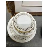 Spode Bone China Filigree Dish Set