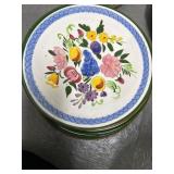 Hand-Painted Ceramic Plates