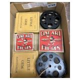 Vintage 16mm Film Reels