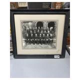 Framed Beethoven Lodge No. 154 Photograph