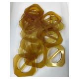 Amber-Colored Plastic Frames