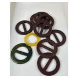 Circular Resin Buckles
