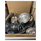 Silver-Plated Tableware Lot