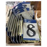 Plastic House Numbers