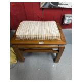 Wooden Stool With Cushion