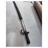 Military Bayonet with Scabbard