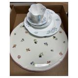 Shelley Blue Rock China Lot Set