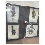 Black Americana Glass Slides
