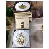 Boehm Fine Bone Porcelain Plates