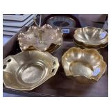 Gold-Holley Ross and Pickard China Set