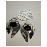 Navajo Sterling Silver Onyx Earrings