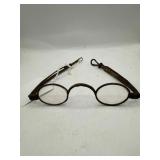 Antique Early Colonial Eyeglasses