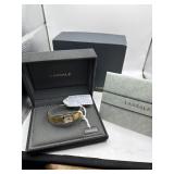 Lassale Seiko Yellow Gold Quartz Watch