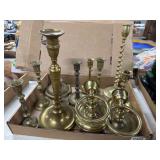 Brass Candlestick Holders