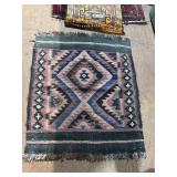 Woven Kilim Rug, 27ï¿½33 Inches