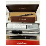 Parker, Bettoni, and Esterbrook Pens