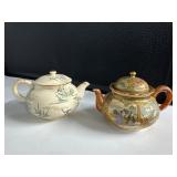 2 Mini Japanese Tea Pots