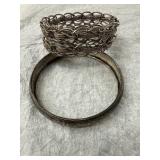 Two Sterling Silver Danecraft Bracelets