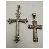 Sterling Silver Cross Pendants