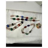 Gold-Tone Scarab Jewelry