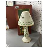 Lenox Ceramic Christmas Lamp