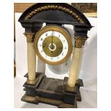 Antique Clock with Column Design