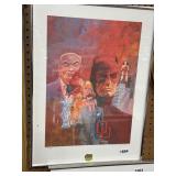 17ï¿½23 Signed Comic Lithograph by Gray Morrow