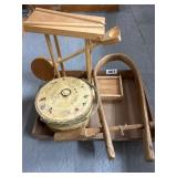 Decorative Wooden and Metal Items Lot