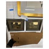 Vintage Gold Foil Artwork