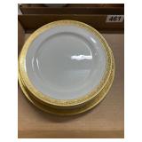 Lenox Gold-Rimmed Plates