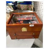 Hawthorne Village Train Set in Display Case