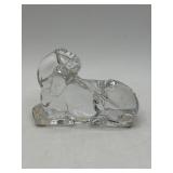 Baccarat Crystal Horse Figurine