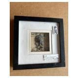 Framed Chinese Coin and Artifact Collection