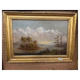 20ï¿½13 Framed Landscape Painting