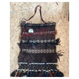 Handwoven Camel Bag With Tassels