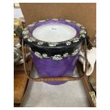 Hand-Painted Ceramic Ice Bucket