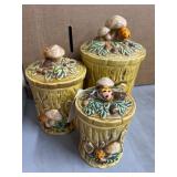 George Lefton Ceramic Canisters