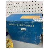 1960s Boxed Corning Ware Cornflower Dish