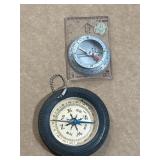 Two Vintage Compass Tools