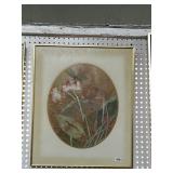 Floral Artwork in Gold Frame, 20ï¿½25
