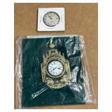 Benrus Watch Dial with Decorative Clock Plaque