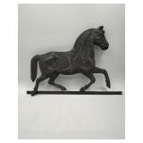 Cast Iron Horse Weathervane Fragment