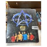 1994 Skybox Star Trek Master Series Binder