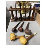 Tobacco Pipes with Stand